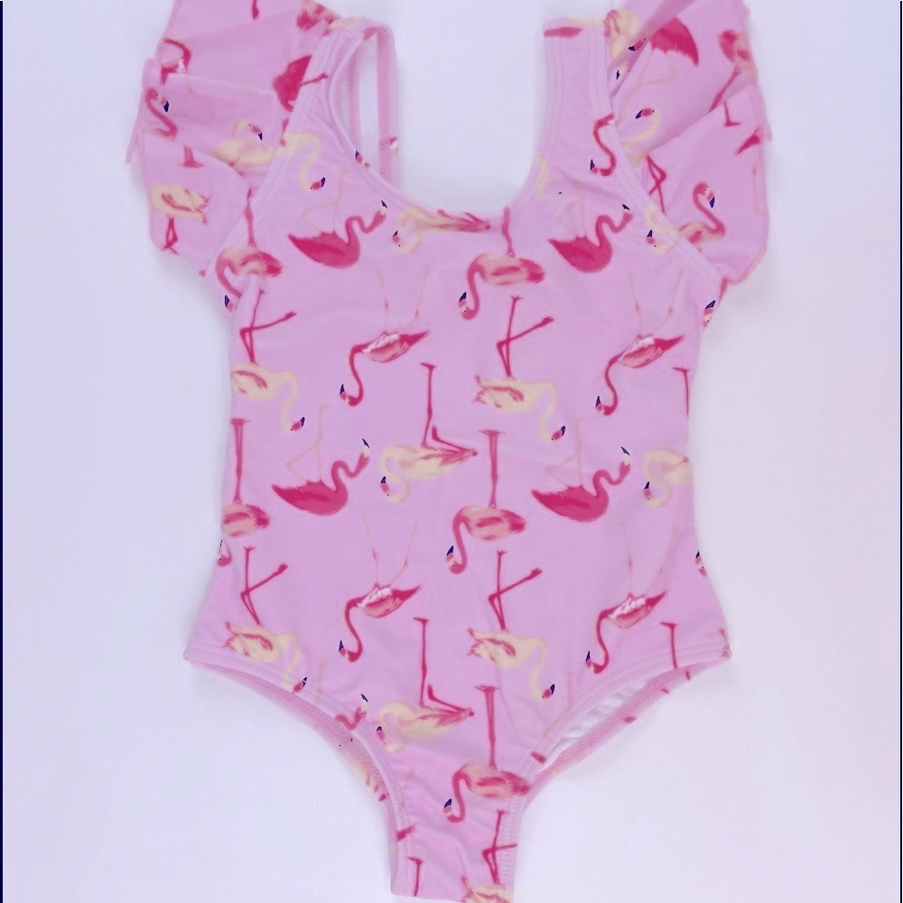 FLAMINGO Toddler 2T Girl Swimsuit OR Leotard NWT